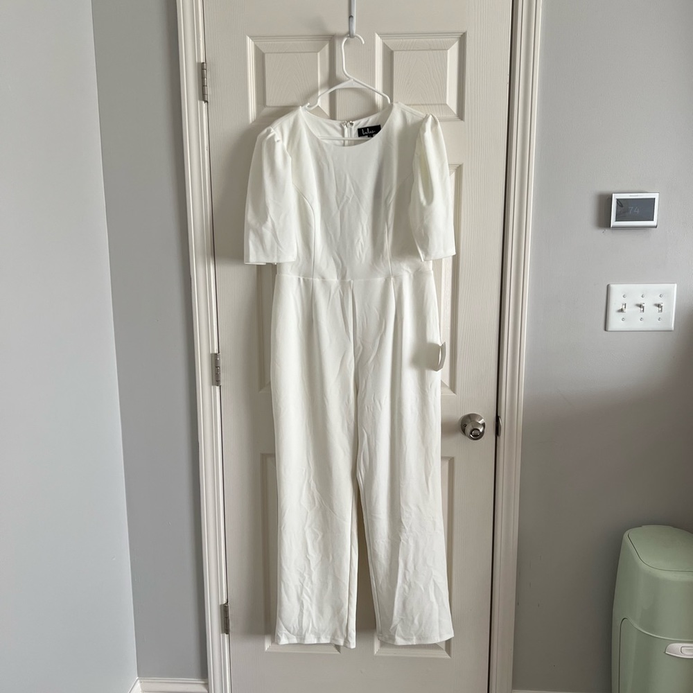 White Lulus Jumpsuit